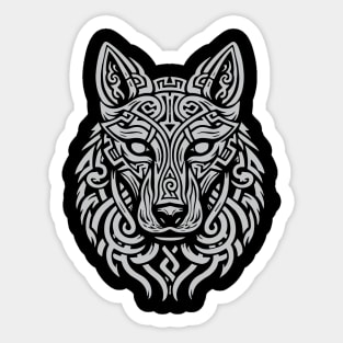 Celtic Wolf Sticker